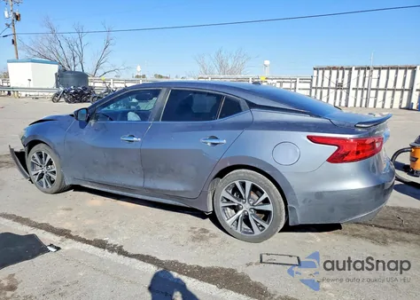 2016 Nissan Maxima 3.5S z USA, uszkodzony, nr VIN 1N4AA6AP3GC411973